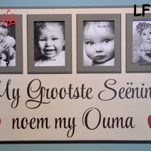 My grootste seëninge Ouma 4f