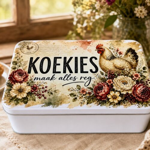 Tin Lrge – Hoender Koekies 2026