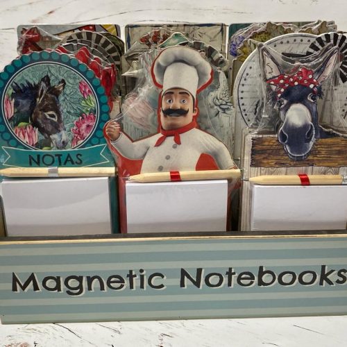24 Magnetic Notebooks Assorted in Counterstand