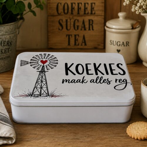 Tin Lrge -Windpomp Koekies