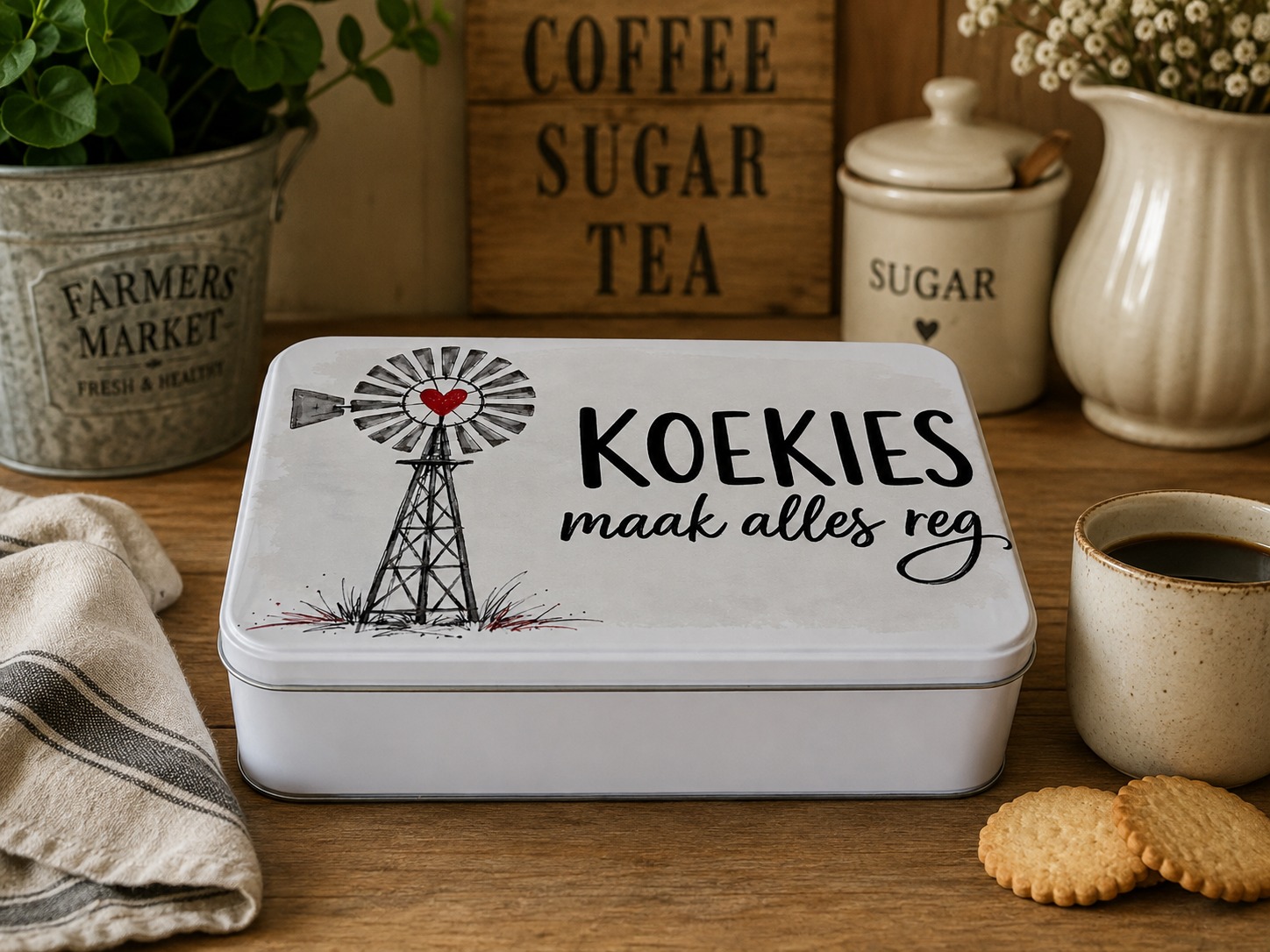 Tin Lrge -Windpomp Koekies