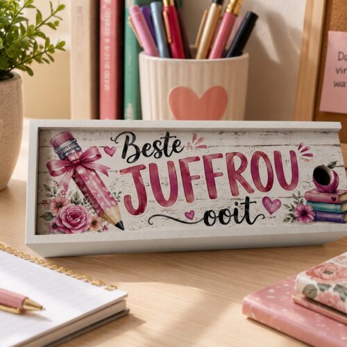 Pencil Box- Beste Juffrou ooit