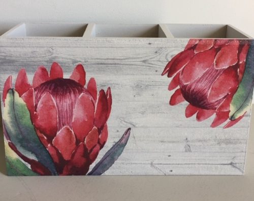 Cutlery Holder – Dark Protea