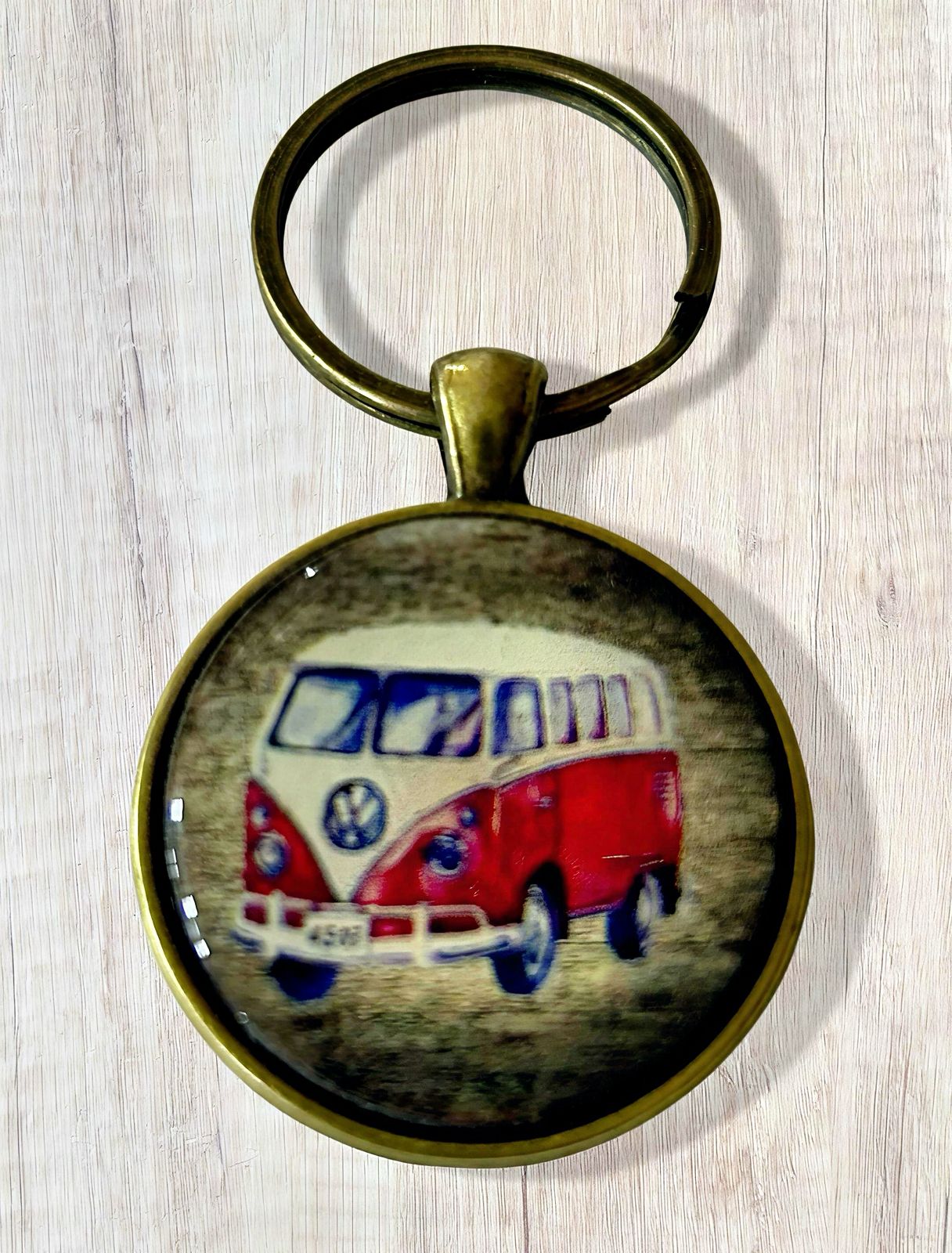 Keyring 30mm Volksie Bus