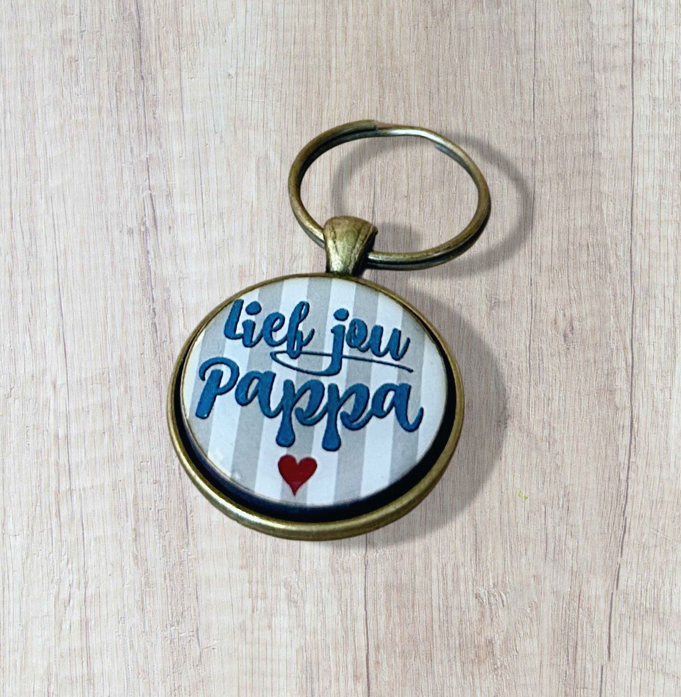 Keyring 30mm Lief jou Pappa
