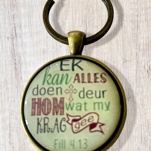 Keyring 30mm Ek kan alles doen