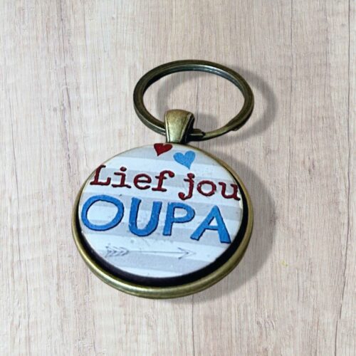 Keyring 30mm Lief jou Oupa