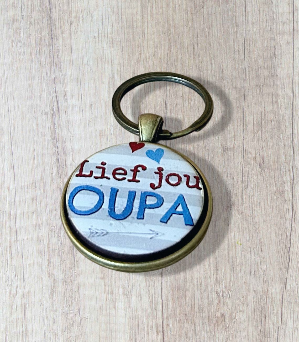 Keyring 30mm Lief jou Oupa