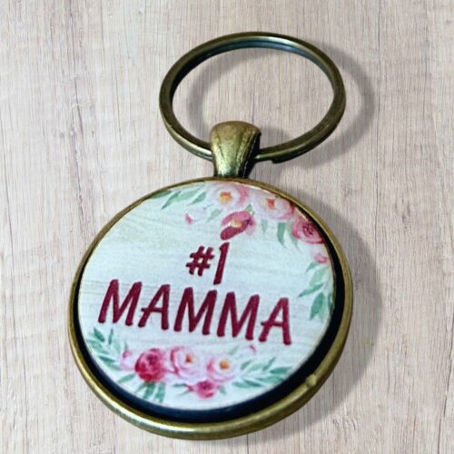 Keyring 30mm #1 Mamma