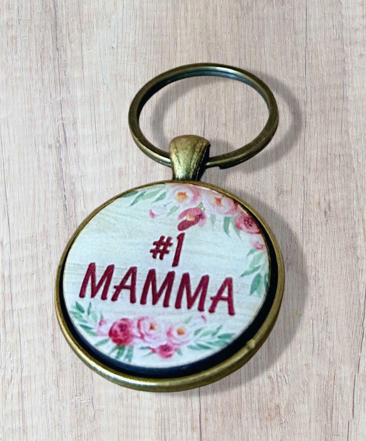 Keyring 30mm #1 Mamma