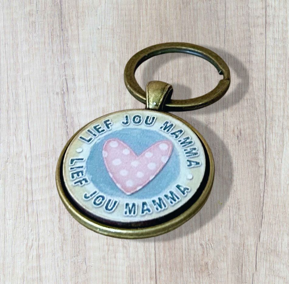 Keyring 30mm Lief jou Mamma 2024