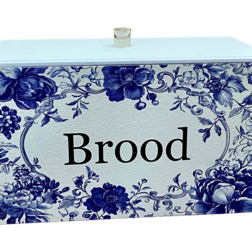 Breadbin Blue Floral 2025