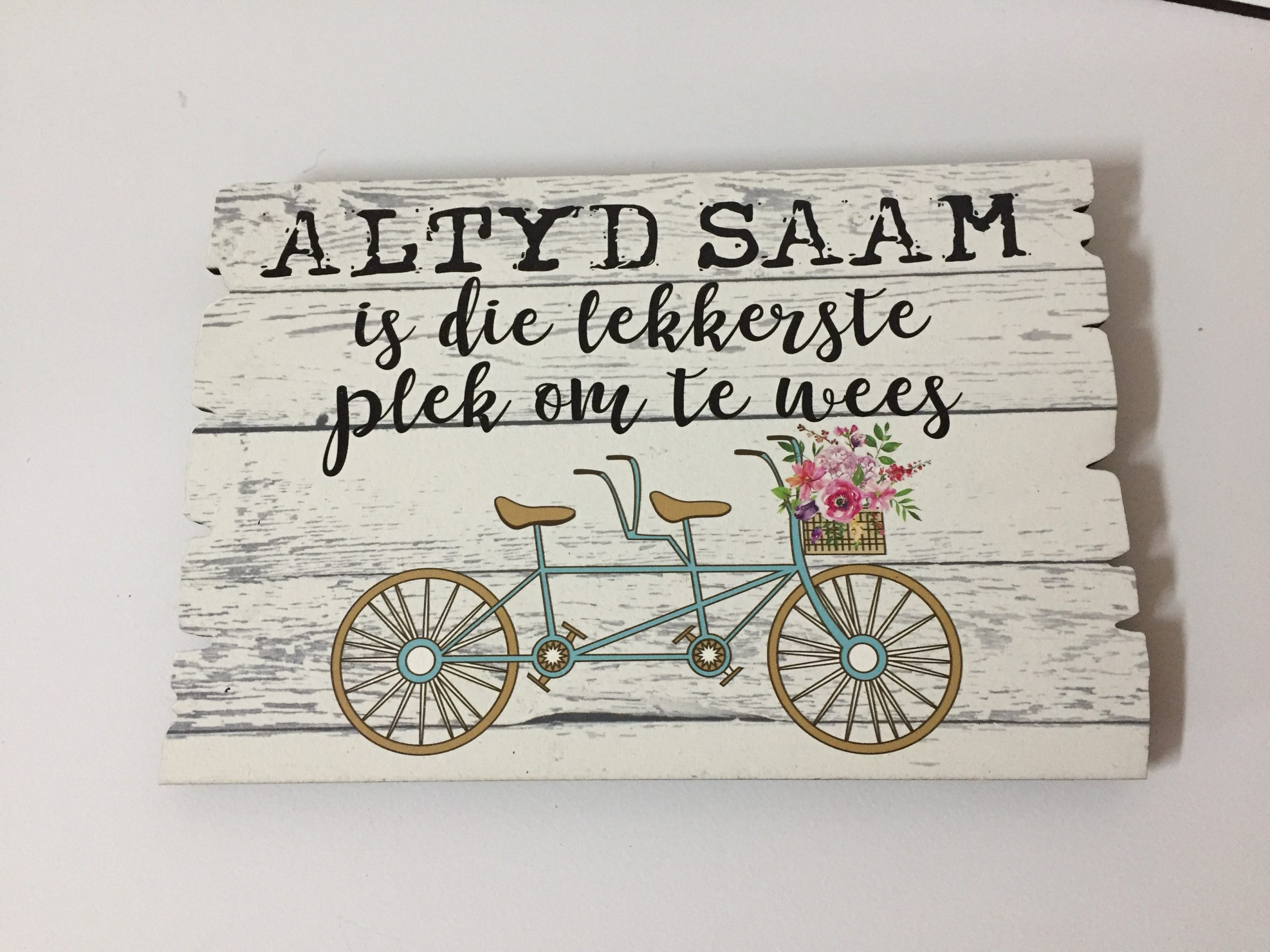 Small Sign (A4) – Altyd saam