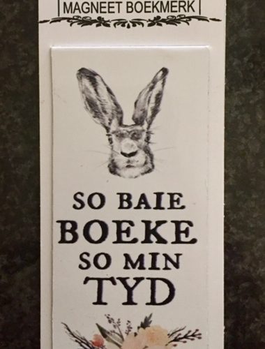 Magnetic Bookmark – So baie boeke