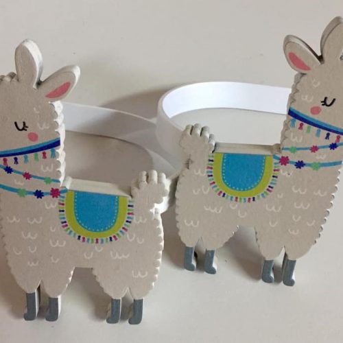Llama tiebacks set (2)