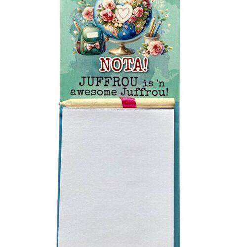 Magnetic Notepad – Juffrou 2024
