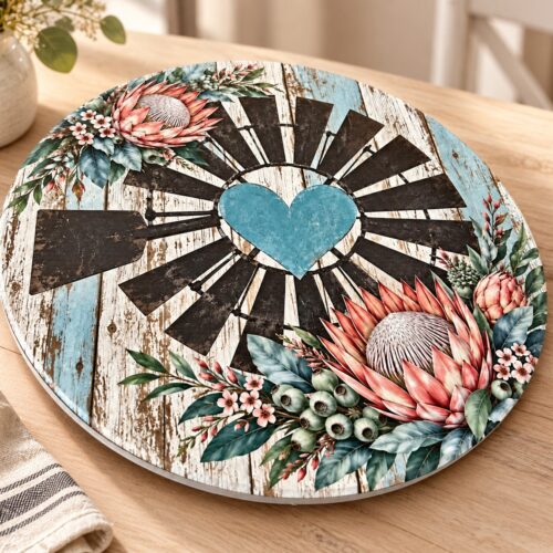 Lazy Susan – Windpomp Teal