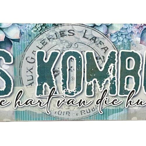 Long Sign (40x14cm) – Ons Kombuis 2025
