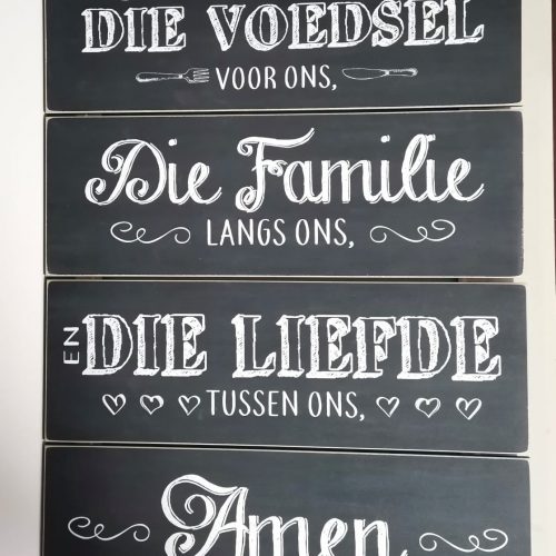 Se?n die voedsel chalkboard 59x42cm