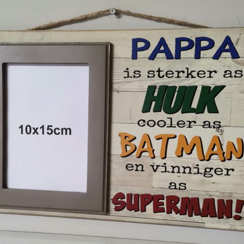 Small Frame (A4) – Super Pappa