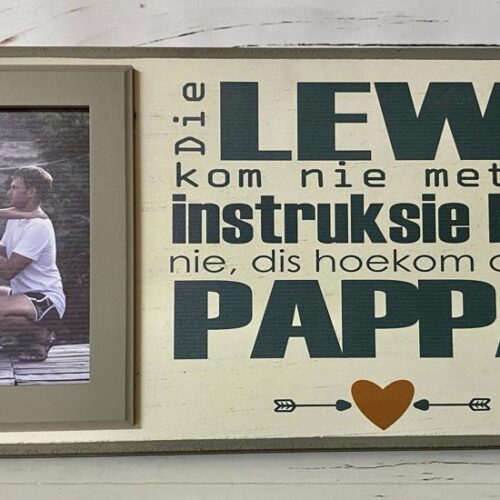 Die lewe kom nie met ‘n instruksie boek – ons Pa 2023