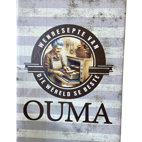 A5 Ouma Resepte Boek (Ouma Beskuit) 2024
