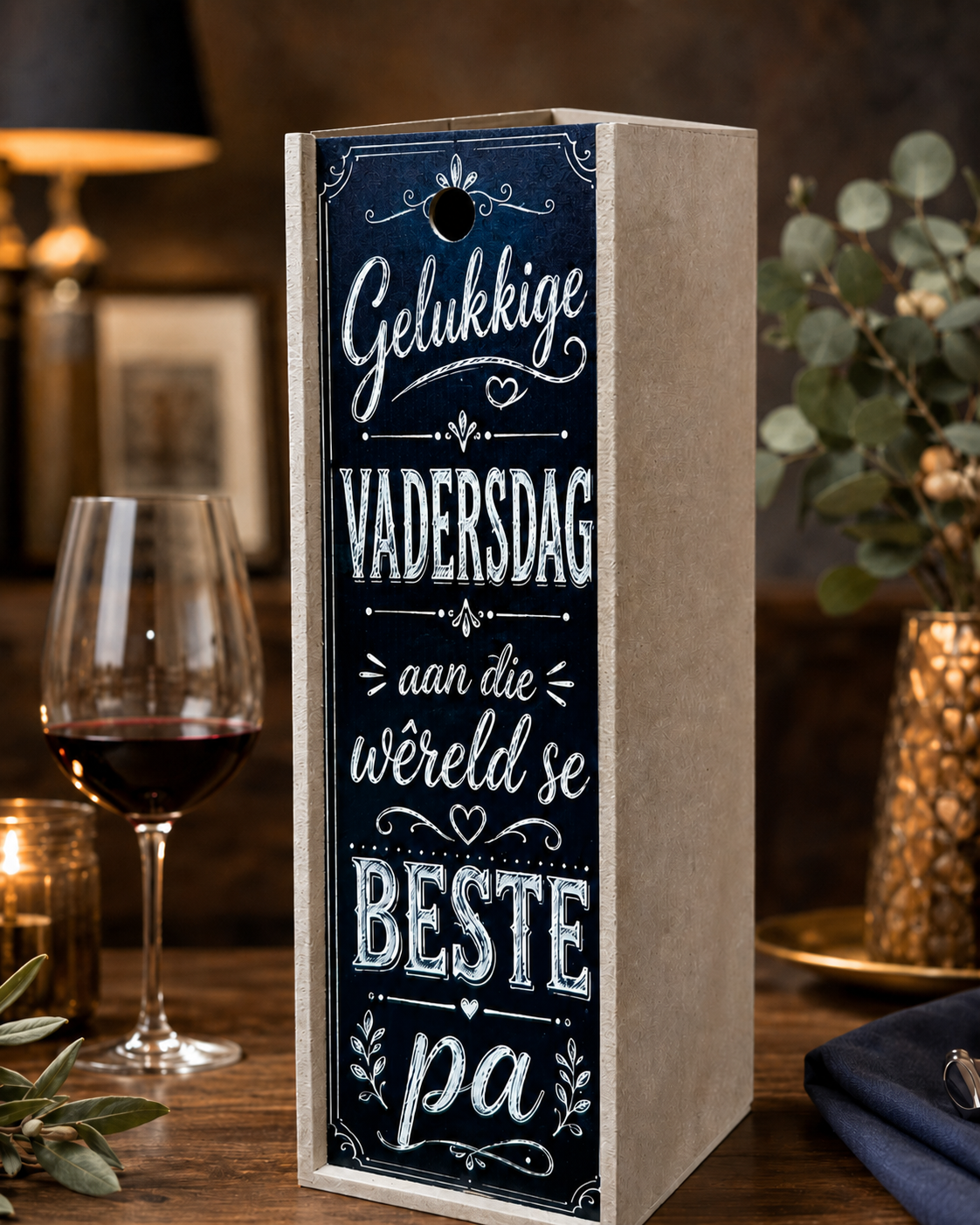 Wooden Winebox - Vadersdag 2022