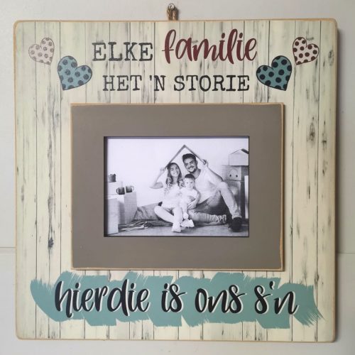 Elke familie het ‘n storie Frame Square
