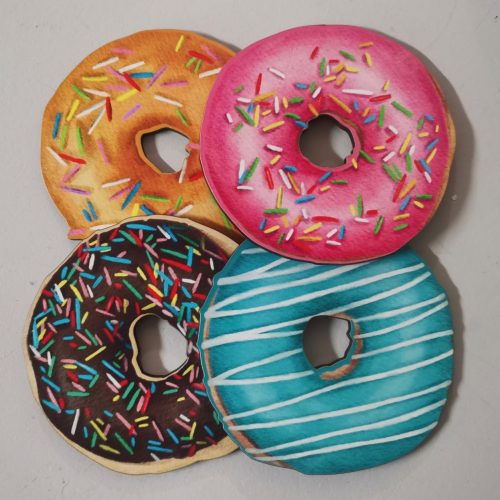 Coaster (4) Donuts