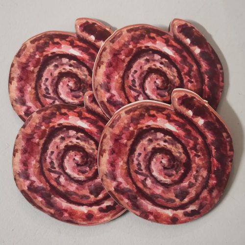 Coaster (4) Boerewors