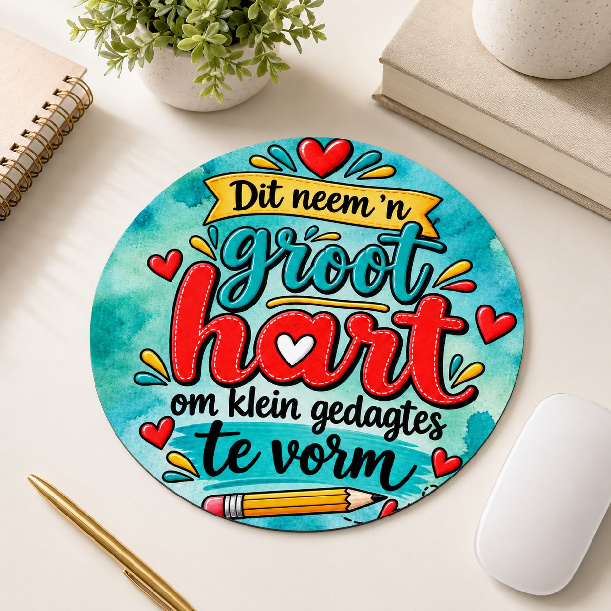 Mousepad Groot Hart
