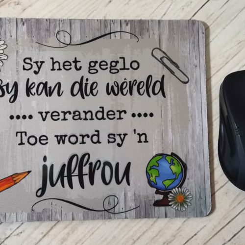 Mousepad Juffrou Afrikaans 2022