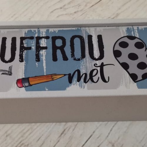 Pencil Box – Juffrou met hart 2022