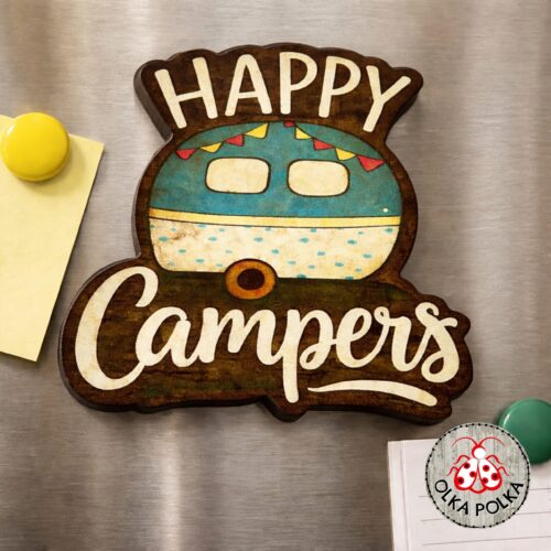 Magneet – Happy Camper