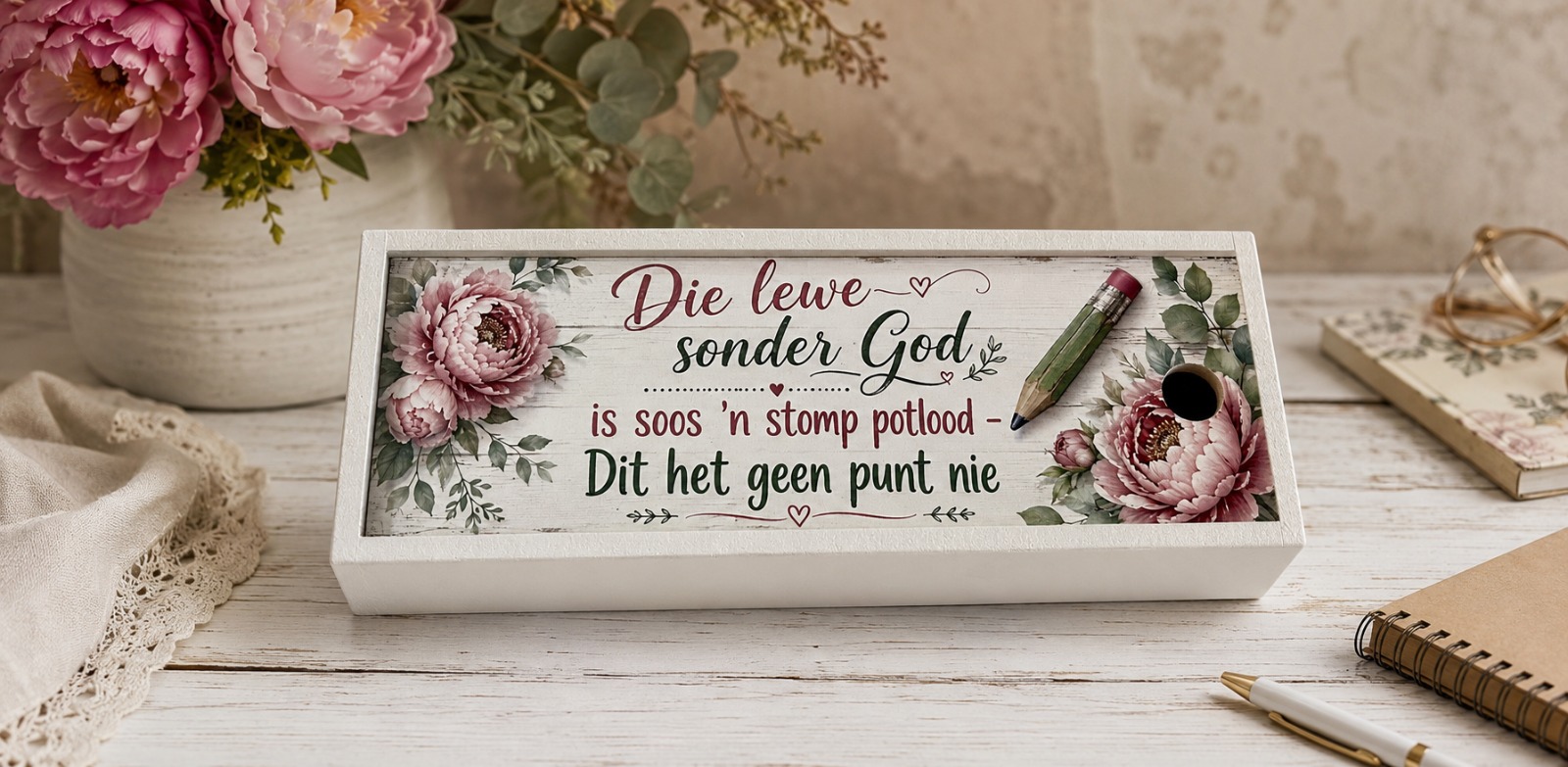 Pencil Box - Die lewe sonder God