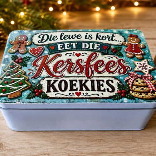 Tin Lrge –  Kersfees Koekies