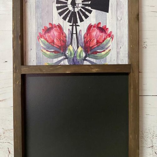 Blackboard Dark Protea Windp 2023