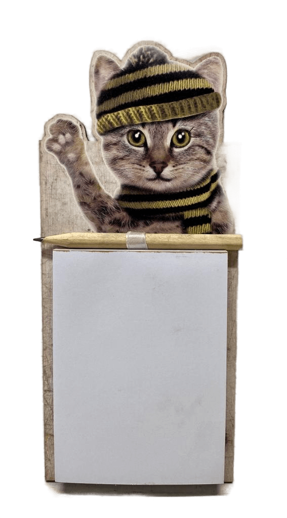Magnetic Notepad – Cat 2023