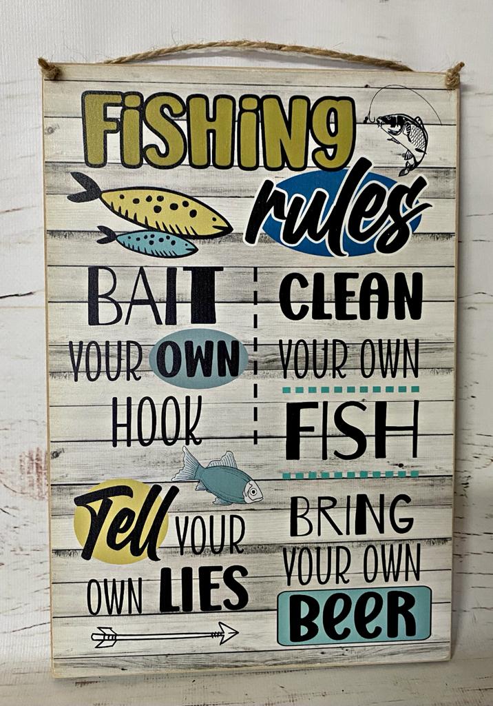 Small Sign (A4) – Fishing Rules 2023