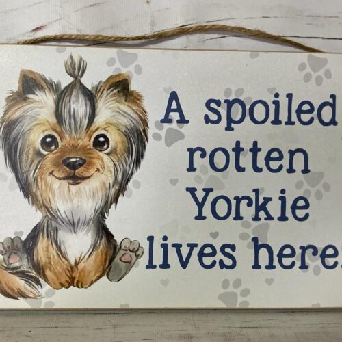 Small Sign (A4) – Yorkie 2023