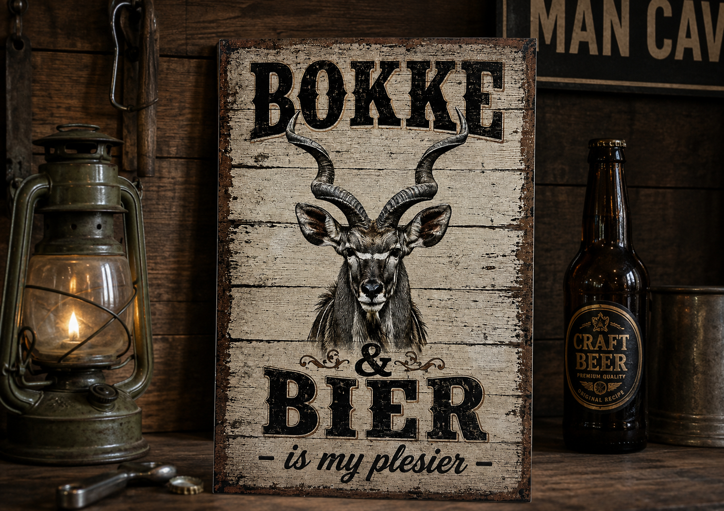 Small Sign (A4) - Bokke & Bier 2026