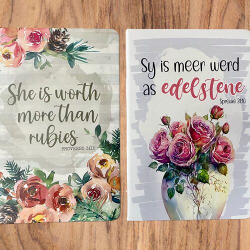 A5 Journal/Notebook – Sy is meer werd 2023