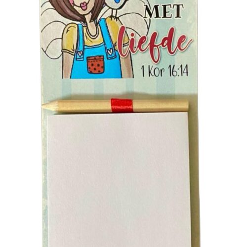 Magnetic Notepad – Liefde 2023
