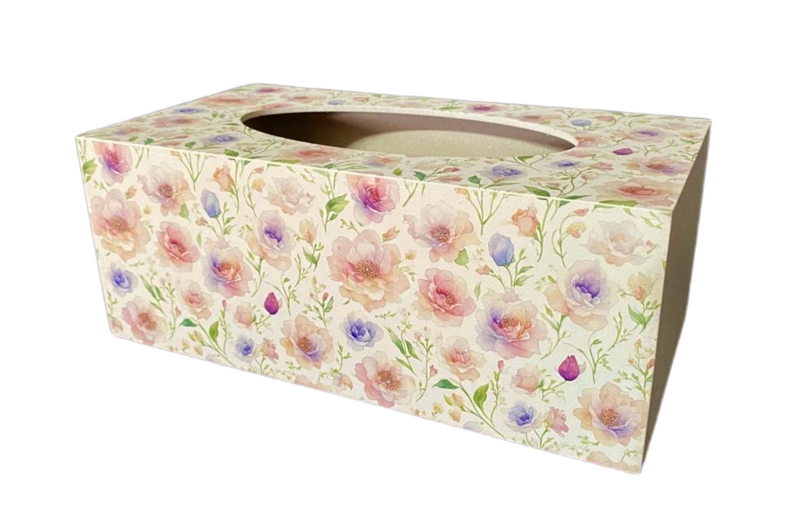 TISSUE BOX – Pastel Flowers 2023