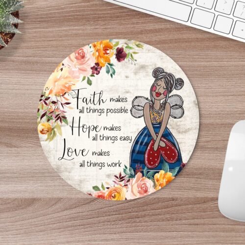 Mousepad Faith Hope Love 2023