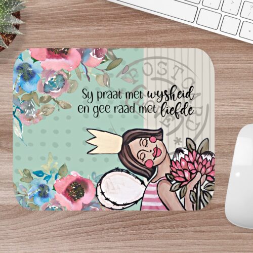 Mousepad Sy praat met wysheid 2023