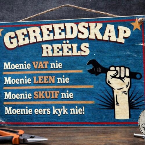 Small Sign (A4) – Gereedskap re?ls 2026