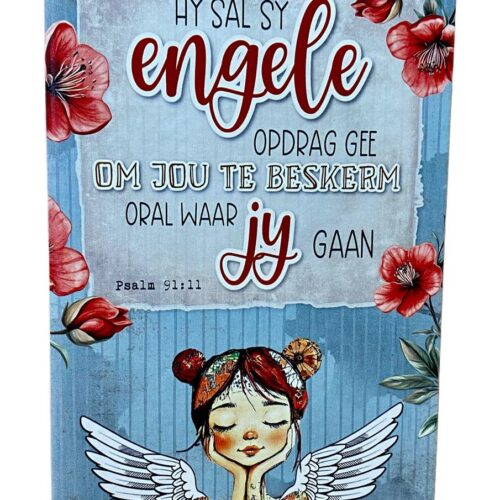 A5 Journal/Notebook – Hy sal Sy Engele opdrag gee Ps 91:11