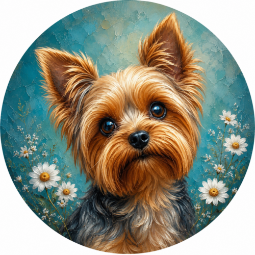 Licence Disk Holder Yorkie 2024