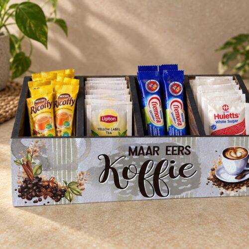 Coffee Station Organizer – Maar Eers Koffie
